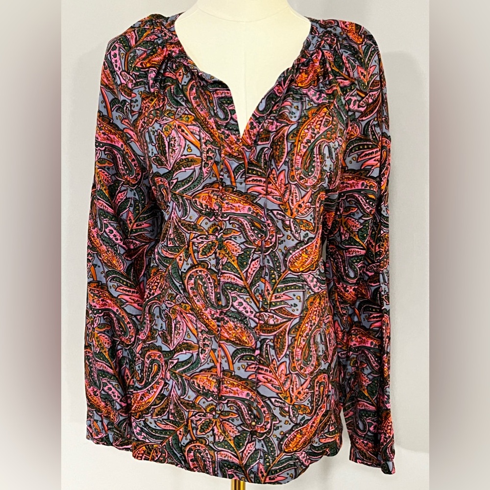J.Crew Paisley Blouse